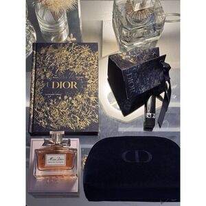 RARE Dior 2022HolidayConstellationLimitedEdition4PC PerfumeNotebookPouchLipstick